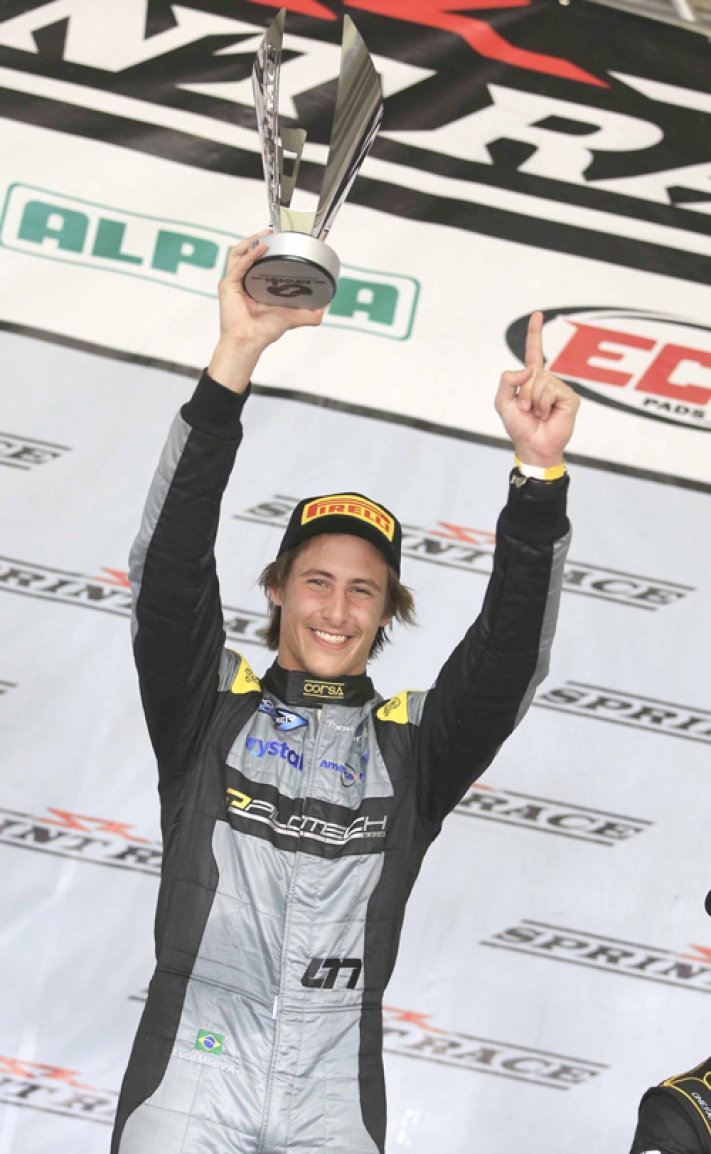Luca Milani venceu a terceira corrida da quinta etapa em Interlagos (Luciano SantosSigCom)